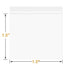 200 Pcs 1.5" x 1.5" Heavy Duty Clear Reclosable Zip Poly Lock Bags, Durable Seal Resealable Zipper Bags
