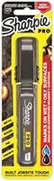 Sanford Sharpie PRO Black XL Chisel Tip Permanent Marker 1 pk4