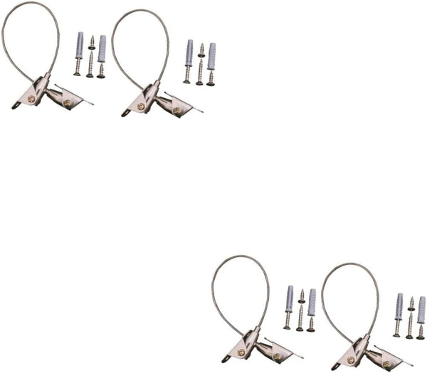 Yardwe 2 Sets Home Furniture Straps and Pet Safety Anchors for Preventing