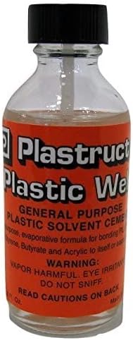 Plastruct Plastic Weld w/applicator 2oz Bottle by Plastruct