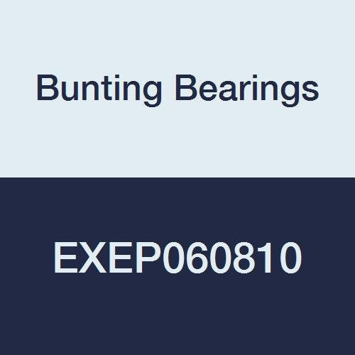 Bunting Bearings EXEP060810 Extra Lubricant with PTFE, Sleeve (Plain) Bearing, Powdered Metal, SAE 841,