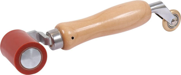 ZY472 Double-end Silicone Seam/Brass Detail Roller for Crafting and DIY Projects