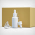 Pack of 12 (1oz) Empty Glass Dropper Bottles, White Coated with Funnels, 30ml Eye Dropper Bottles for Essential Oils,