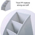 Desk Organizer Trapezoid Creative Tabletop Holder for Remote Control, Study Office Living Room Dresser