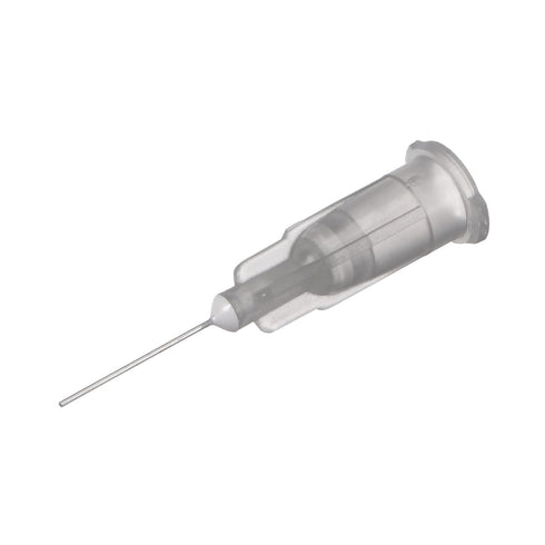 uxcell 20 Pcs Industrial Blunt Tip Dispensing Needle with Luer Lock, 27G 1/2" (Gray)
