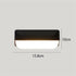 LXCLCYM IP65 Bathroom(3000K,Small) Waterproof Wall Light LED Outdoor Sconce Lighting Fixture, Matte Black Aluminium