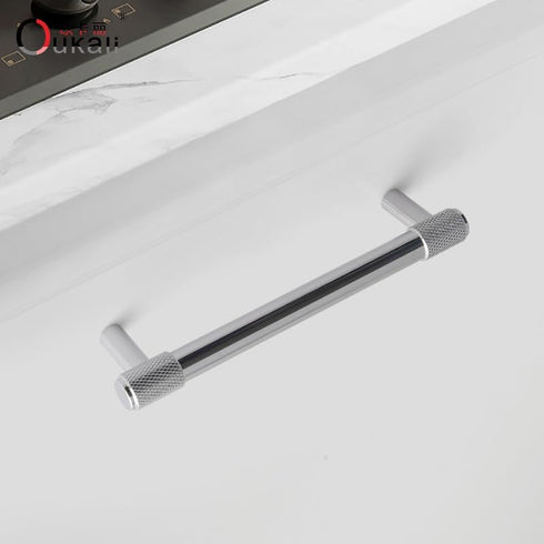 SANCHAKOU 2-Pack 96Mm Zinc Alloy Drawer Handles Tv Cabinet Bedside Cabinet Shoe Cabinet Dining Side Cabinet Bookcase