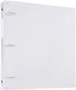 Filexec Products 1.5-Inch 3 Ring Binder, Clear, Pack of 2