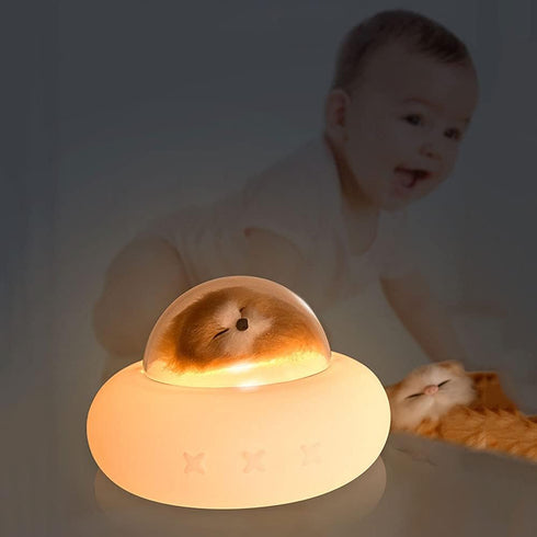 TTBDDDYH Cute Kitty Kids Night Light, Birthday Gifts Cat Room Decorations Atmosphere Light, Touch Control LED Color