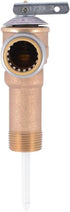 SharkBite NCLX-5LX Temperature and Pressure Relief Valve, Push to Connect Brass Plumbing Fittings