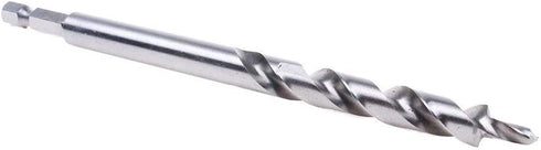 AUTOTOOLHOME 1/4 inch Hex Shank Pocket Hole Drill Bit | Replacement Twist Step Drill Bit with Depth Stop Collar |