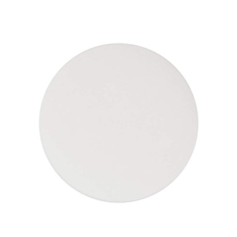 StonyLab Qualitative Filter Paper Circles, 74mm Diameter Cellulose Filter Paper, Pack of 100 with 20 Micron Retention