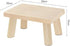 JUAKSQZYI Step Ladder Step Stool Wood Coffee Table Chair Portable Change Shoes Auxiliary Height Footstool for Living