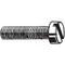 FABORY M4-0.7 x 8 mm. Cheese Head Slotted Machine Screw, 100 pk.