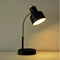 Generic 17" LED Catch-All Base & AC Outlet Adjustable Flexible Desk Lamp (Black)