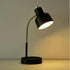 Generic 17" LED Catch-All Base & AC Outlet Adjustable Flexible Desk Lamp (Black)