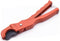 Edward Tools PVC Pipe Cutter, Pro Ratcheting up to 1 1/4", SK5 Steel Easy Cut Blade