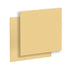 2 Pcs Brass Plate Sheet, 6" x 6" x 24 Gauge for Hobby Craft and Jewelry Making