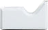 JAM PAPER Colorful Desk Tape Dispensers - White, Sold Individually