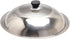 Stainless Steel Visual Pot Lid Silver Pot Covers for Cooking Steaming Cover
