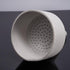Buchner Funnel Laboratory Tool, Chemistry Strainer Funnel for Filtration, Ceramic Pottery Funnel for Student Liquid