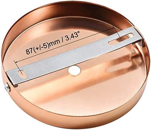 Generic 120 mm 4.7 Inch (47c9f 05767 8e402 dd216 51a94 e49bd XYWHPGV Retro Light Canopy Kit Wall Sconce Lamp Fixture