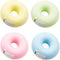 Tape Dispenser Mini Tape Cutter, Donut Shape Tape Cutter Box Case, Tapes Included for Home, School, Office Use