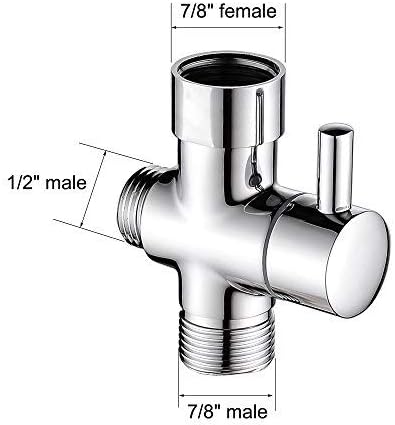 REWEE Handheld Bidet Sprayer for Toilet, Cloth Diaper Sprayer, Portable Toilet, Shattaf with Bidet Hose