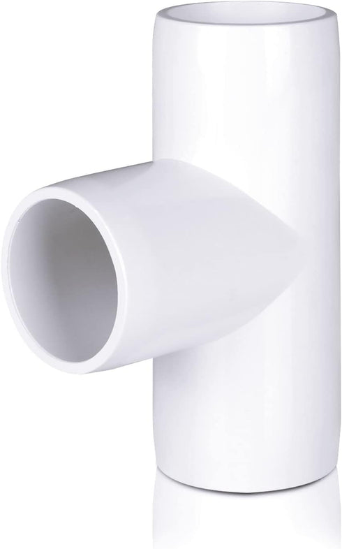 16 Pack 1 Inch 3 Way PVC Pipe Fittings, PVC Pipe Fitting Connectors for DIY PVC Shelf Garden Storage Frame
