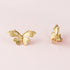 Generic Cabinet Pulls Nordic French Golden Butterfly Brass Handle Wardrobe Door Cabinet Drawer