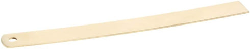 Utoolmart 15cm / 5.9-inch Brass Straight Ruler, Double-Sided Scale Measuring Tool for Engineering and Drawing