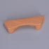 SANCHAKOU 6Pcs 96Mm Wood Cabinet Knob Butterfly Style Beech Wood Buckle Handle Cabinet Shoe Cabinet Bedside Table Small