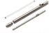 Mini Keychain Titanium Pen, Ultra Light Portable EDC Small Bolt Action Pen, Creative Signature Gadget (Titanium)
