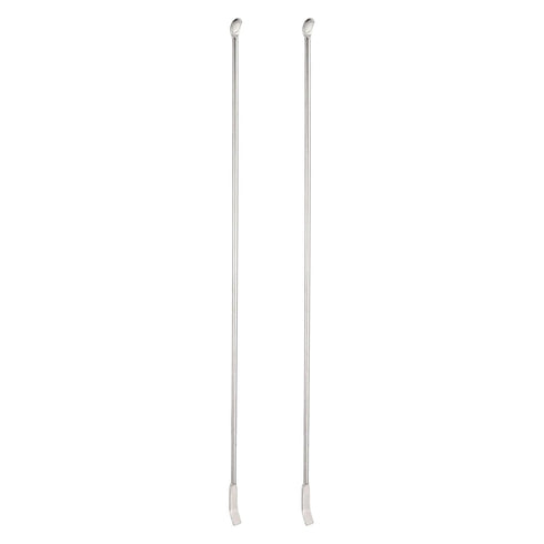 YOKIVE 2 Pcs Micro Reagent Spoon, 2 in 1 Double Head Stainless Steel for Science Labs, Chemistry Classrooms