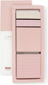 Pink Lined Sticky Notes Set, 240 Sheets Square Lined Sticky Notes Pads, 4 Pads/Pack, Pastel Small Sticky Notes