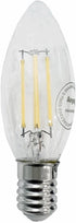Anyray 1-LED Bulb 6-Watt E17 Intermediate Base Candle Light (40-Watt 50-Watt and 60W