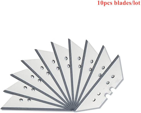 Dolphin PVC Zinc-aluminum Alloy Handle Roll Floor Cutter Knife with 10pcs Blade