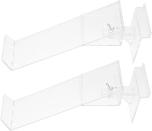 Luxshiny Versatile Plastic Shoe Racks Suitable for High Heels Flats Display Stand
