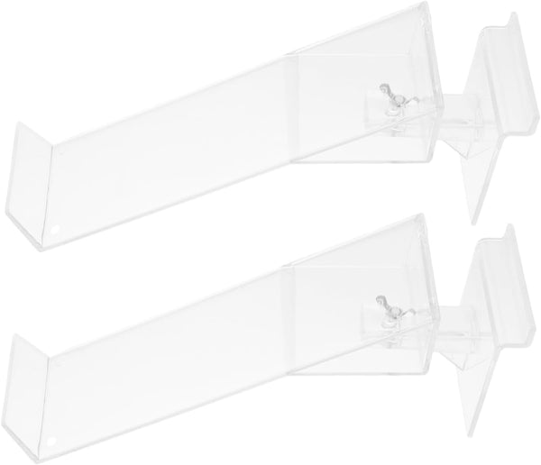 Luxshiny Versatile Plastic Shoe Racks Suitable for High Heels Flats Display Stand