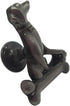Dog Knob Cabinet Knobs, 6 Pcs Animal Single Hole Handle in Ancient Tin Color for Furniture Door Cabinet Hardware