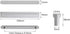 VENEST 2 Pack 416mm) Embossed Furniture Handles Gray Cupboard Handles Solid Bedside Table Handles Aluminum Alloy Drawer