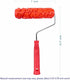 7'' Pattern Roller for Wall Decoration, Classic Rubber Texture Tool for Thick Slurry Coatings (EG323T)