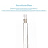 stonylab Class A Glass Volumetric Flask with Stopper, Borosilicate Heavy Wall, 100 ml Tolerance ±0.10 ml