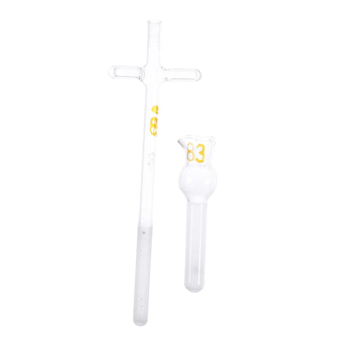 Mobestech Glass Tissue Homogenizer, 3pcs Tissue Labs Glassware Accessory for Cell Tissue Homogenizer Labs Supplies
