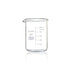 Upgrated 6 Size Low Form Glass Beaker Set, 25ml 50ml 100ml 250ml 500ml 1000ml, 3.3 Boro Glass with Printed Graduation
