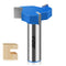 JGZUI Three-Blade Slot Cutter Router Bit, ''T'' Type Slotting Bit , Slot Router