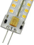 G4 Bulbs 5W(Equivalent 50W T3 12VAC/DC 3000K Pack 4 LED Light to Halogen Replacement) Bi-pin Base JC Type Warm White