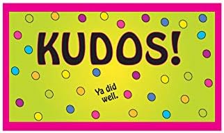 Trainers Warehouse Kudos Card Set (70/Set) - Token of Appreciation for Employees, Coworkers, Cashiers