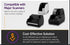 UBICON 4" 8" (25) Check Scanner Cleaning Card - Enhanced Length and Width for Effective Cleaning, Compatible with Major