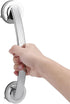 NGCG 1PC Wall Suction Cup Grab Bar Self-Adhesive Hook Assist Bar Bath Shower Pull Securely Attached Grab Bar Support